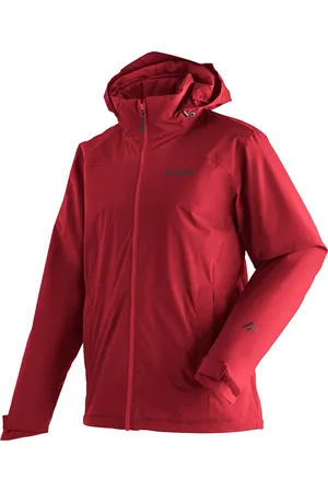 Maier Sports Outdoorjacke »Metor Therm Rec M«, Herren Wanderjacke, atmungsaktiv und wasserdicht, wattierte Regenjacke mit Kapuze