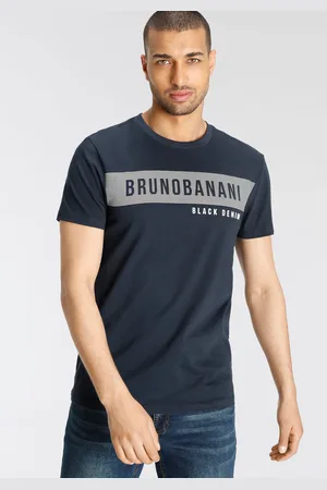 Bruno Banani T-Shirt, kurzärmelig, schmal geschnitten, Rundhalsausschnitt