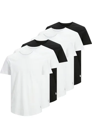 JACK & JONES T-Shirt »T-Shirt JJENOA TEE 6PK 6er Pack«
