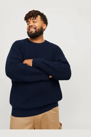 JACK & JONES Rundhalspullover »JJJONES KNIT CREW NECK PLS«