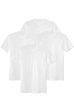 Calida T-Shirt »T-Shirt MEN T-Shirt 2PACK Natural Benefit 100% cotton 4er Pack«