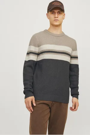 JACK & JONES Rundhalspullover »JJSANDER KNIT CREW NECK«