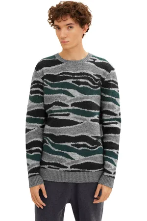 TOM TAILOR Strickpullover, mit grafischem Muster