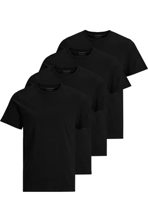 JACK & JONES T-Shirt »T-Shirt JACBASIC CREW NECK TEE 2PK 4er Pack«