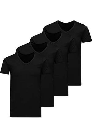 JACK & JONES T-Shirt »T-Shirt JACBASIC V-NECK TEE 2PK 2er Pack«