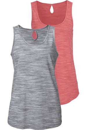 beachtime Tanktop »mit Struktureffekt«, (2er-Pack), aus pflegeleichter Qualität