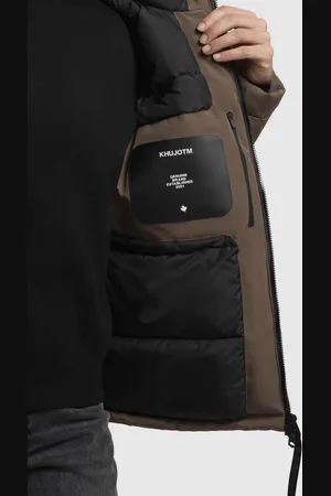 Khujo Winterjacke »Winterjacke Gero-YM«, mit Kapuze, Warme Herren Outdoorjacke mit Kapuze