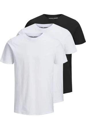 JACK & JONES T-Shirt »T-Shirt JJEORGANIC BASIC TEE O-NECK 3PK 3er Pack«