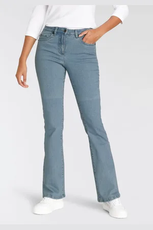 ARIZONA Bootcut-Jeans, hohe Leibhöhe