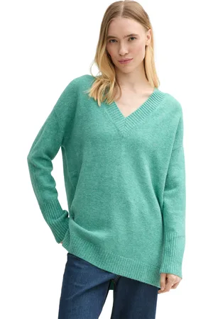 TOM TAILOR Longpullover, in Melange Optik