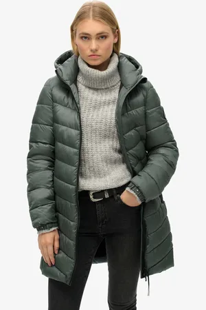 Superdry Steppjacke »HOODED FUJI MID PADDED JACKET«