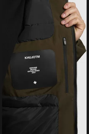 Khujo Winterjacke »Winterjacke Gero-YM«, mit Kapuze, Warme Herren Outdoorjacke mit Kapuze