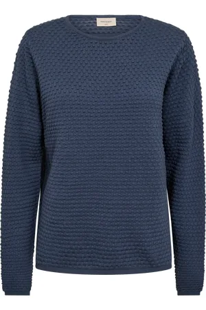 Freequent Strickpullover »FQDODO«, mit Strick-Knoten-Details