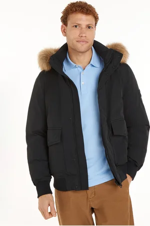 Tommy Hilfiger Bomberjacke »ROCKIE DOWN BOMBER«, mit Kapuze