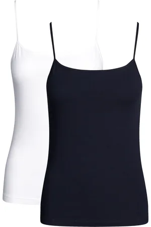 Tommy Hilfiger Spaghettitop »2 PACK CAMI«, (Packung, 2er), mit Logostickerei
