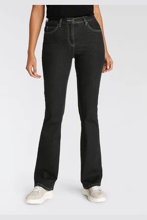 ARIZONA Bootcut-Jeans, hohe Leibhöhe