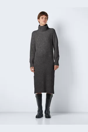 Noisy May Strickkleid »NMVIOLA L/S ROLLNECK KNIT DRESS FWD NOOS«