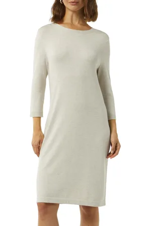Comma, Strickkleid, in Melange Optik