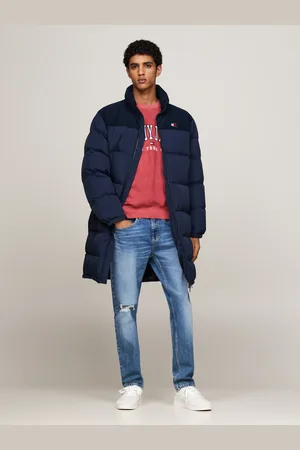 Tommy Hilfiger Steppjacke »TJM CORD MIX ALASKA PARKA«, mit Cordeinsätzen