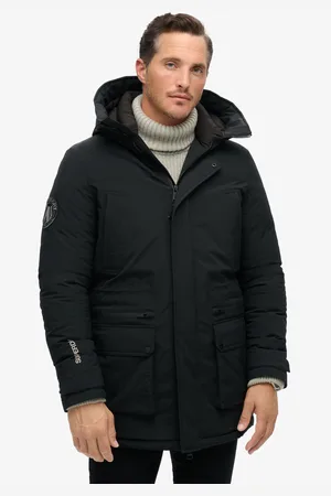 Superdry Steppjacke »City Padded Parka Jacket«, mit Kapuze