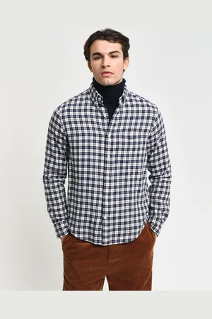 GANT Langarmhemd »REG FLANNEL CHECK SHIRT«