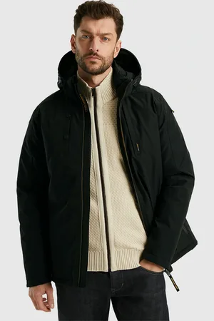 PME Legend™ Outdoorjacke »Semi long jacket STEARPACKER Ottoman«, mit Kapuze, mit Kapuze