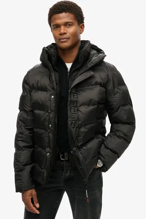 Superdry Steppjacke »Hooded City Graphic Puffer Jkt«