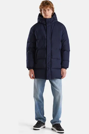 Benetton Steppjacke, mit Kapuze, mit verstellbarer Kapuze