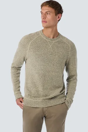 No Excess Strickpullover, in melierter Optik