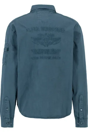 Alpha Industries Oversize-Shirt » Men - Shirts Air Force EMB Shirt«