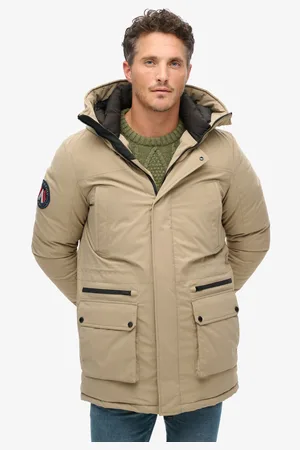 Superdry Steppjacke »City Padded Parka Jacket«, mit Kapuze