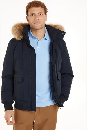 Tommy Hilfiger Bomberjacke »ROCKIE DOWN BOMBER«, mit Kapuze