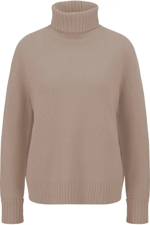 Fynch-Hatton Rollkragenpullover, mit gerippten Abschlüssen