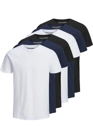 JACK & JONES T-Shirt »T-Shirt JJEORGANIC BASIC TEE O-NECK 3PK 6er Pack«