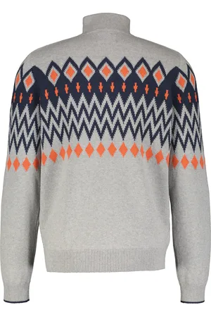 Lerros Strickpullover » Troyer in Norweger-Design«