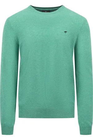 Fynch-Hatton Strickpullover, mit Logo Stickerei