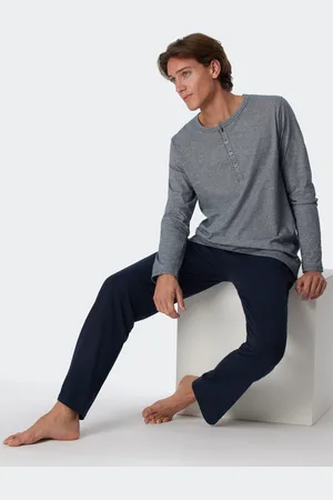 Schiesser Pyjama »"selected! premium inspiration"«, (2 tlg.), mit praktischer Knopfleiste