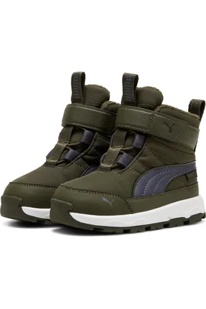 PUMA Winterboots »EVOLVE BOOT PURETEX AC+INF«, Snowboots, Winterstiefel, Winterschuhe, für Kinder, wasserdicht