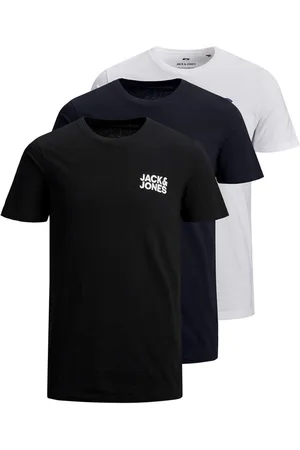 JACK & JONES T-Shirt »T-Shirt JJECORP LOGO TEE O-NECK 3PK 3er Pack«