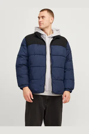 JACK & JONES Steppjacke »JJMOON STAND COLLAR PUFFER PLS«