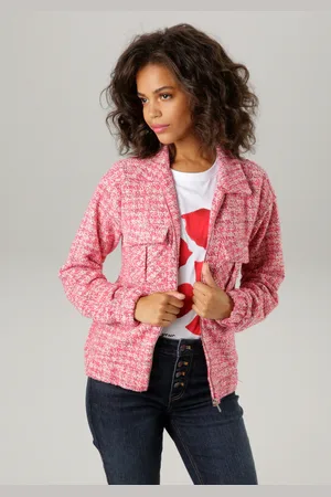 Aniston Blouson, aus melierter Bouclé-Jacquard-Qualität