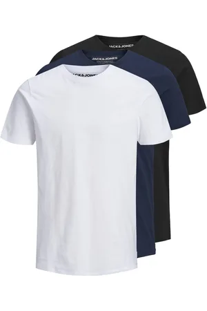 JACK & JONES T-Shirt »T-Shirt JJEORGANIC BASIC TEE O-NECK 3PK 3er Pack«