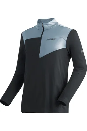 Maier Sports Rollkragenpullover »Felian«, Herren Midlayer, pflegeleichtes Half-Zip Fleece, Regular Fit