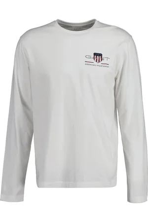 GANT Longsleeve »Longsleeve REGULAR MEDIUM ARCHIVE SHIELD 1er Pack«