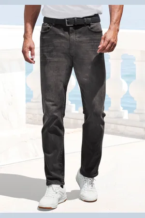 john devin 5-Pocket-Jeans »Straight-fit Jeans«, aus elastischer Denim-Qualität
