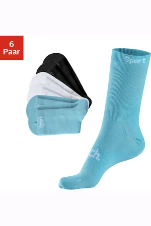 Bench Sportsocken, (Packung, 6 Paar), mit antibakterieller Feuchtigkeitsregulierung