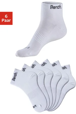 Bench Sportsocken, (Packung, 6 Paar), mit antibakterieller Feuchtigkeitsregulierung