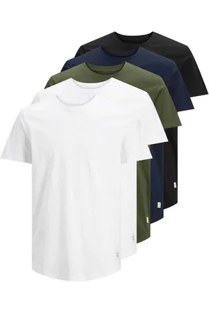 JACK & JONES T-Shirt »T-Shirt JJENOA 5er Pack«