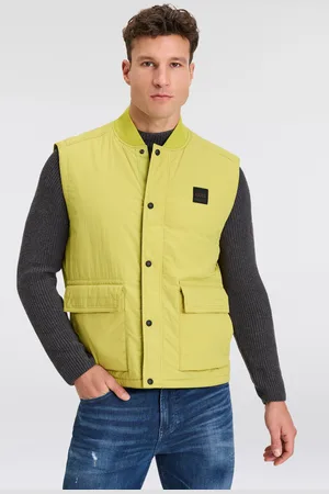 HUGO BOSS Kurzweste »Ocomo1-W«, mit Markenlabel