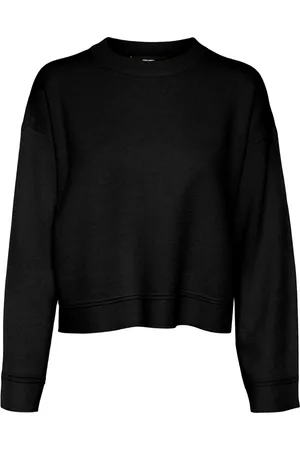VERO MODA Rundhalspullover »VMGOLD PIPING LS O-NECK PULLOVER GA«